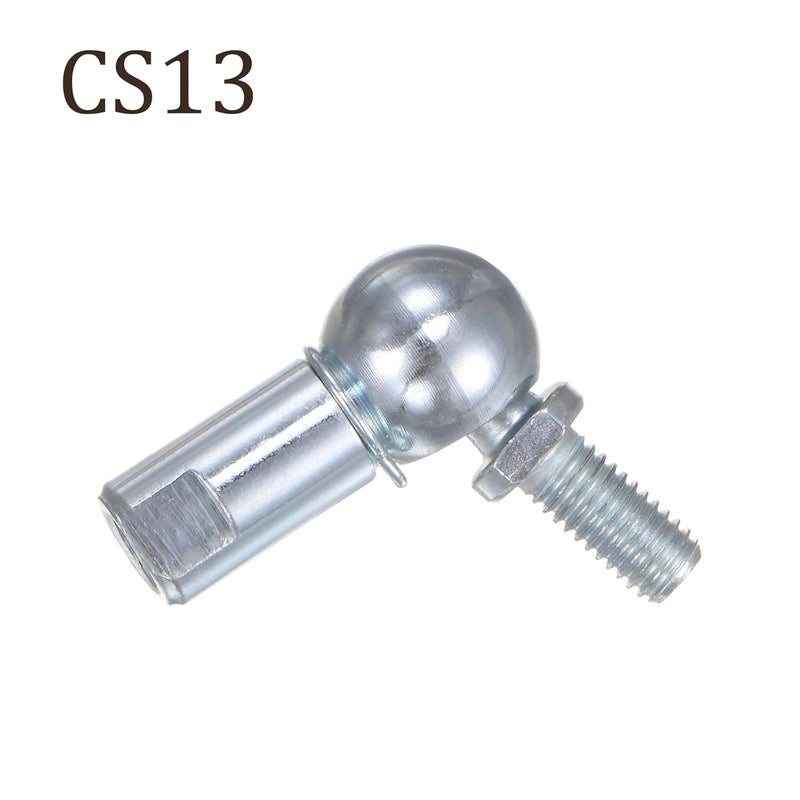 Kozelo 5 Pcs CS13 Angle Ball Joint - [M8 Right Hand Thread] A3 Steel Ball Socket Universal Joints for Automotive, Hinged Door - Image 2